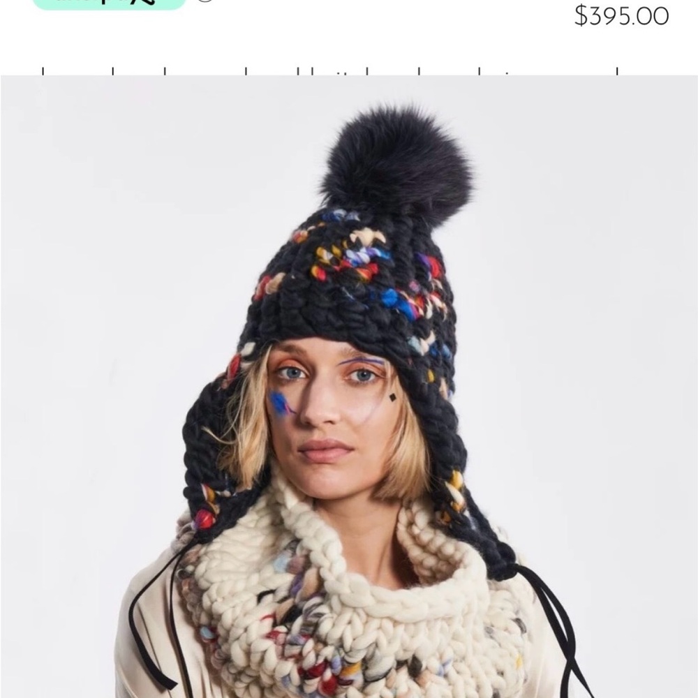 Amazing Mischa Lampert hat with pompom